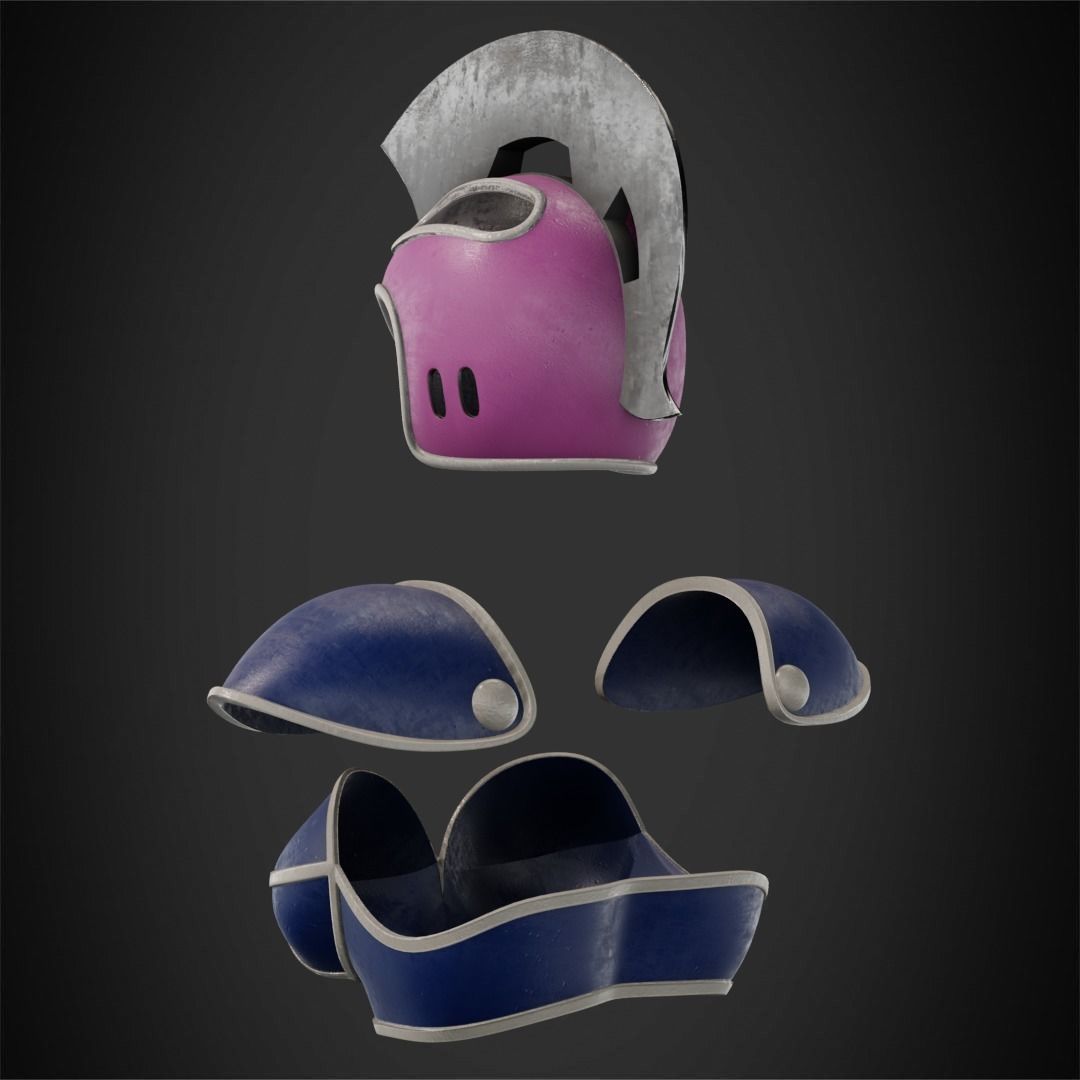 Chi-Chi Battle Armor for Cosplay 3D print model_5