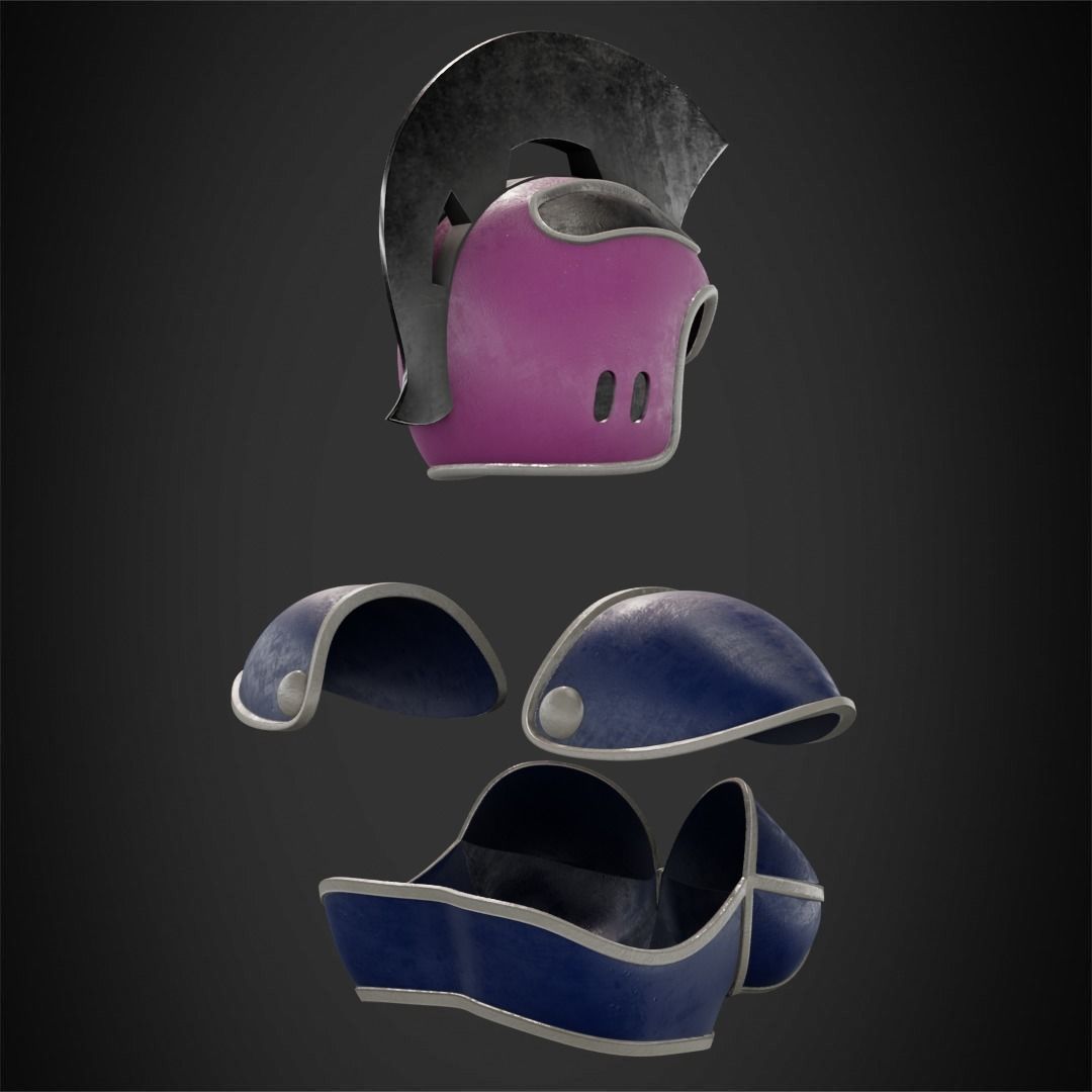 Chi-Chi Battle Armor for Cosplay 3D print model_7