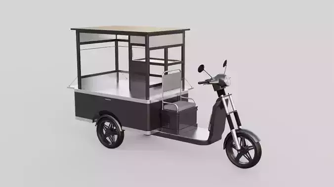 Tricycle Food Cart