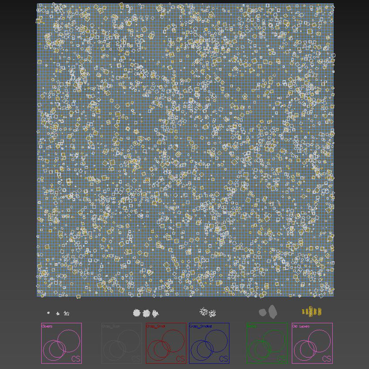 House Grass or Lawns 3D model_7