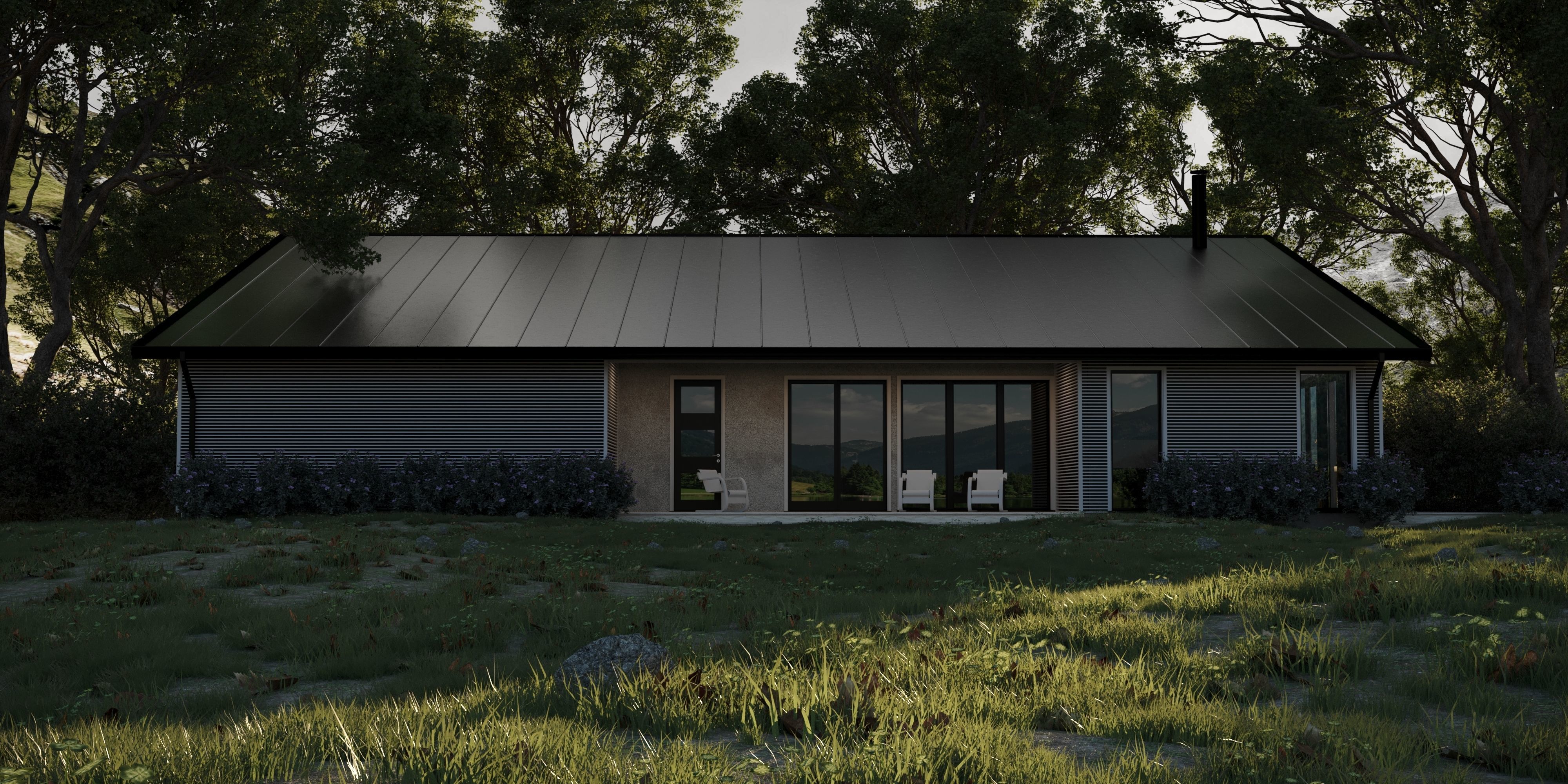 House Grass or Lawns 3D model_2