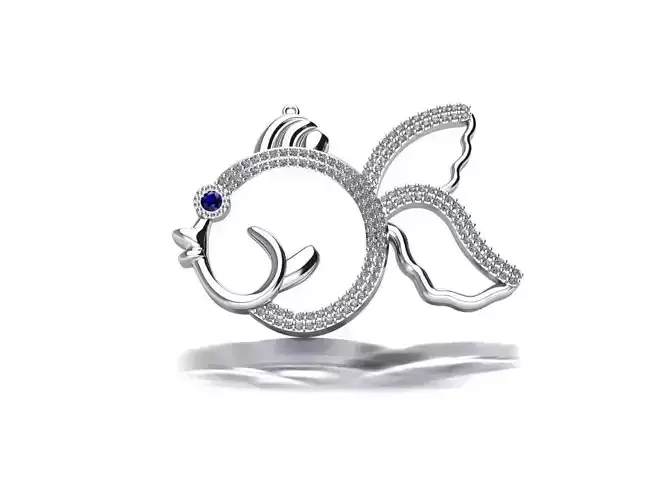 Fish  pendant 