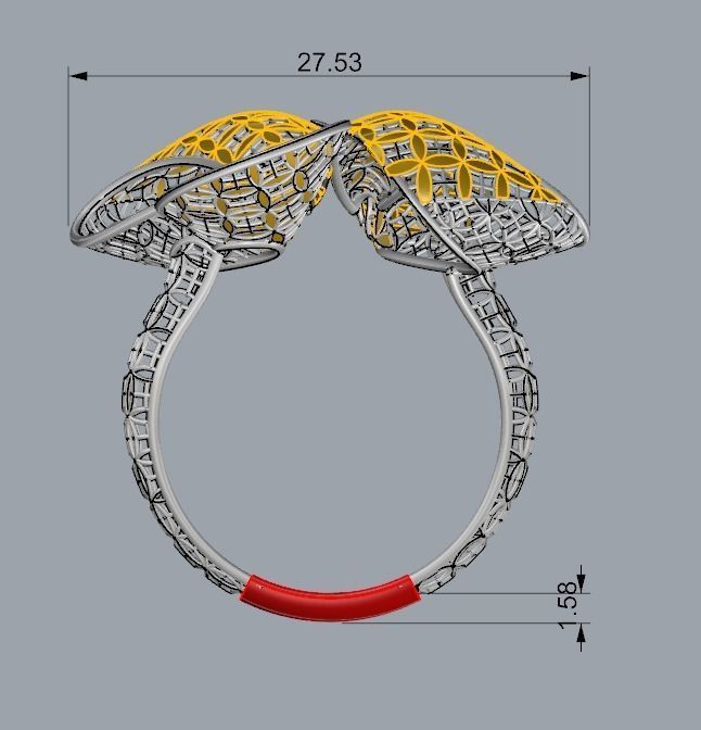 FUSION LIGHT RING COLLECTION-RB01- 3D print model_4