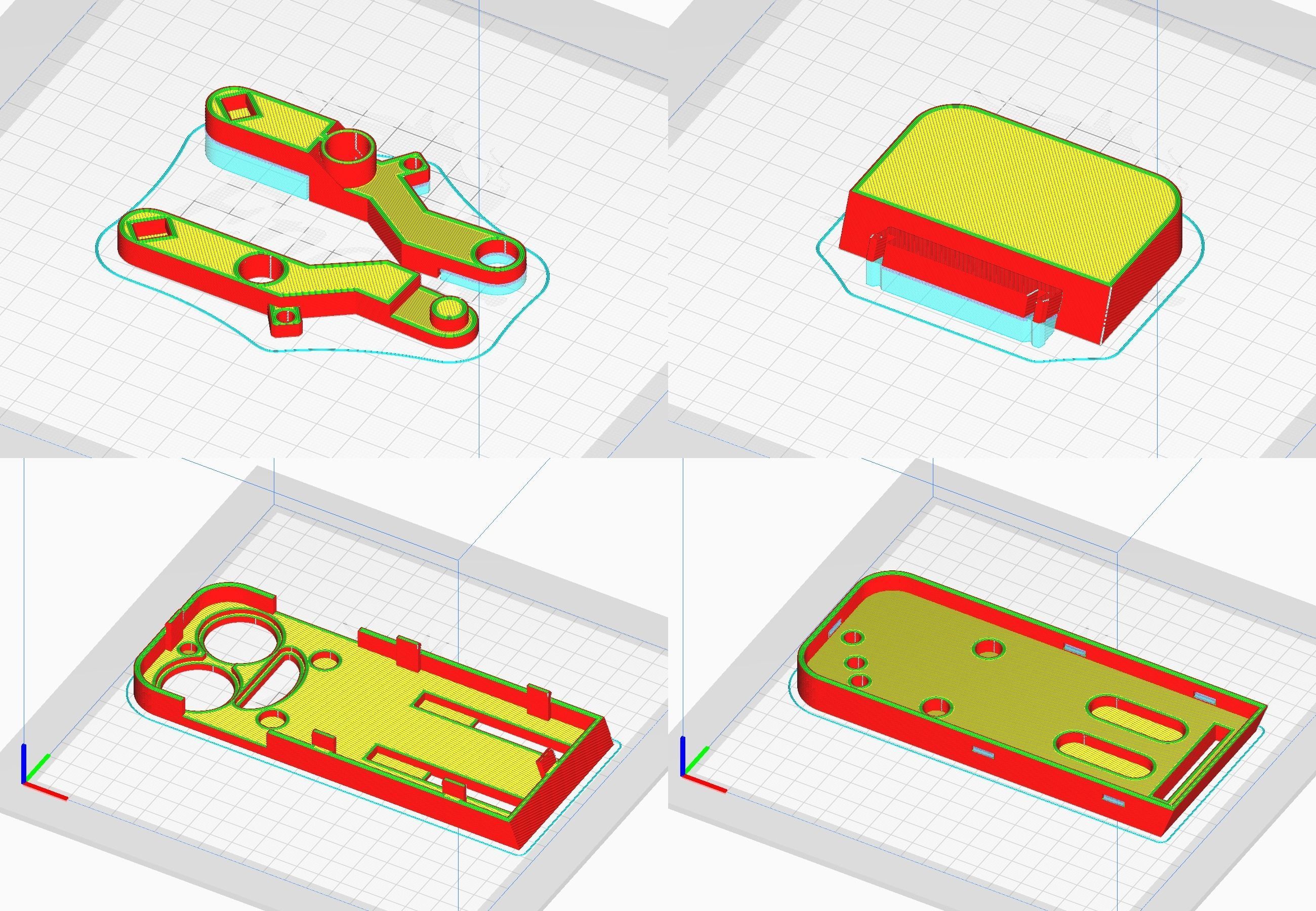 Printable Cartoonish Mobile Holder With Moving Parts  3D print model_16