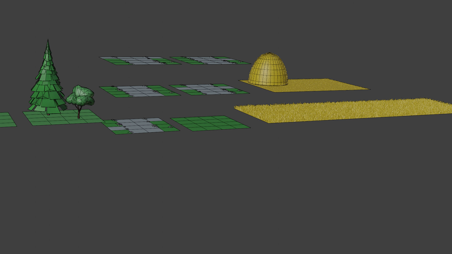 village simpsons house Low-poly 3D model_20