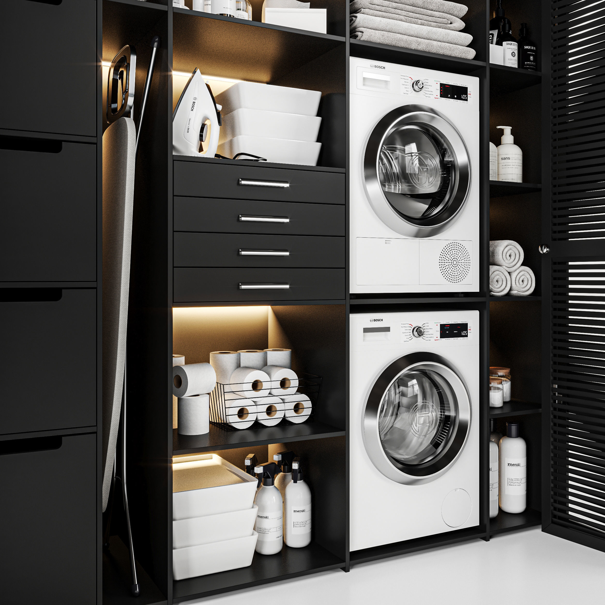 Laundry Room 3D model_2