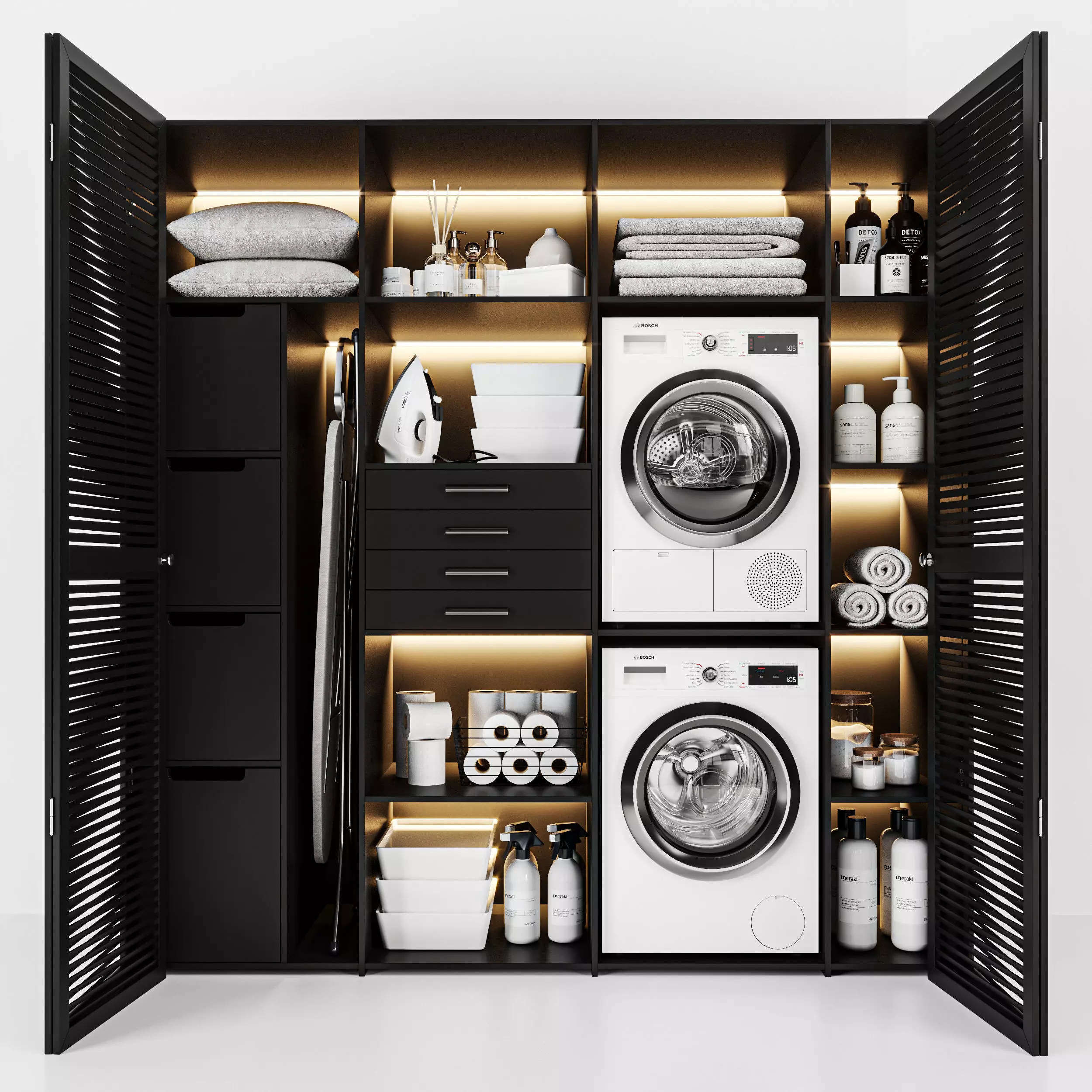 Laundry Room 3D model_0