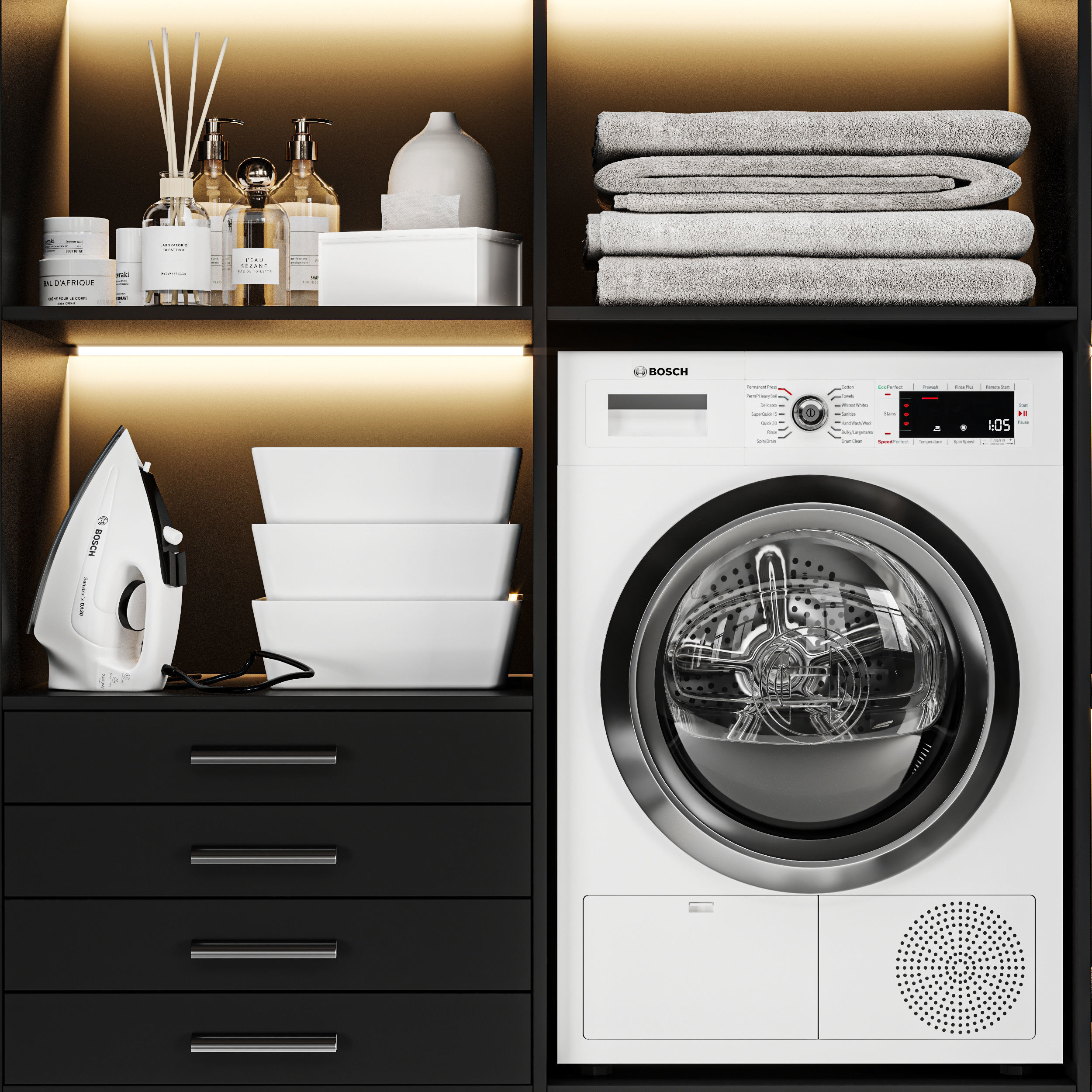 Laundry Room 3D model_1