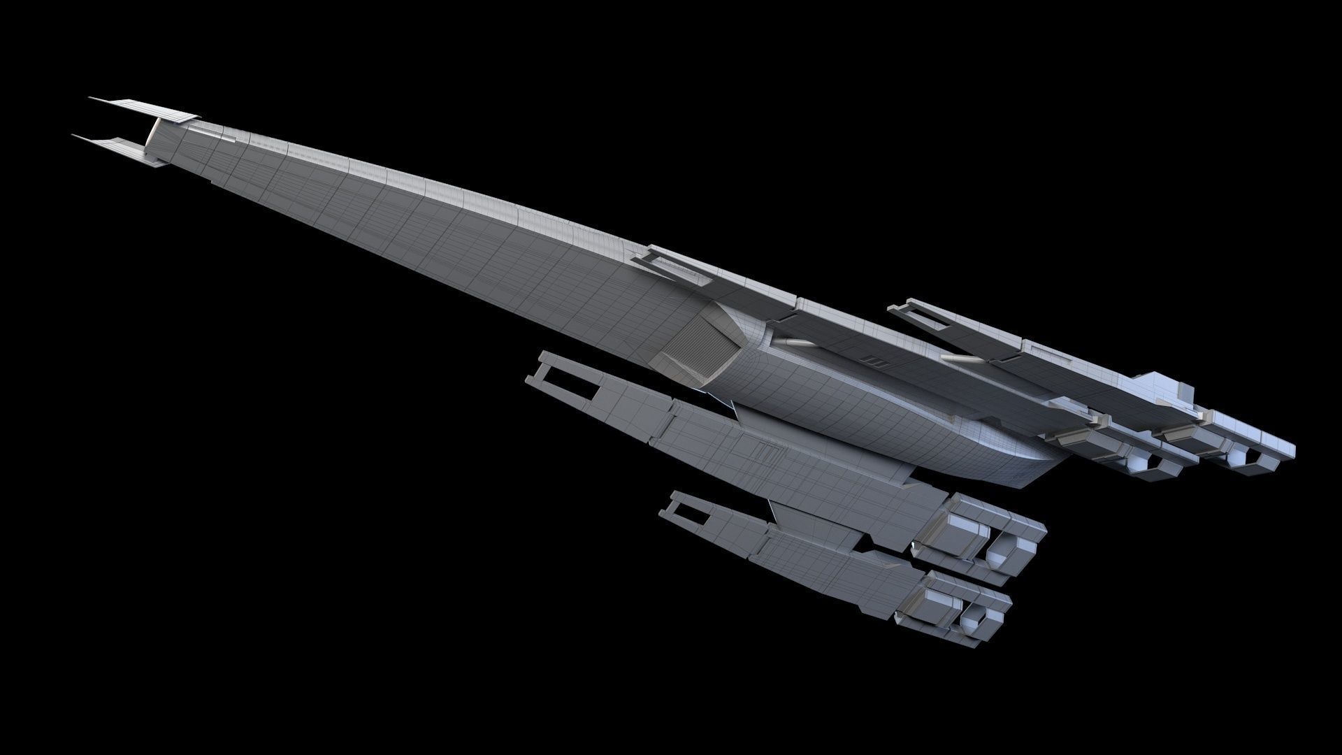 Normandy SR-2  Mass Effect  3D model_17