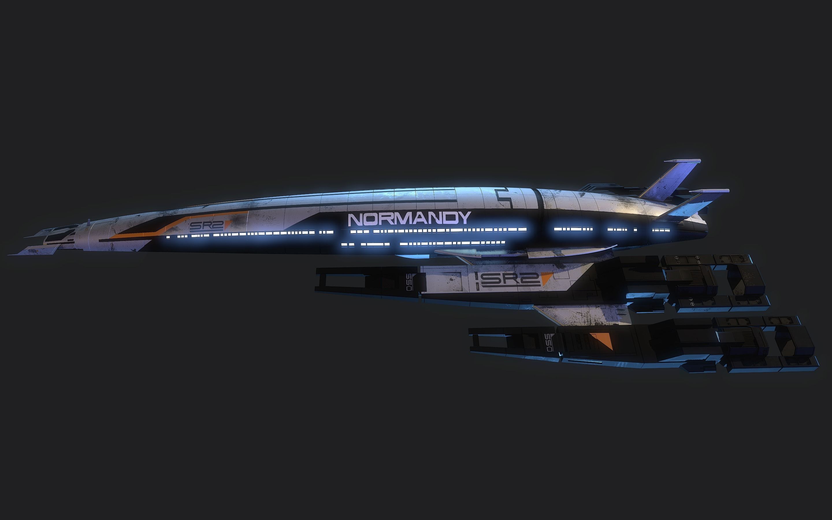 Normandy SR-2  Mass Effect  3D model_10
