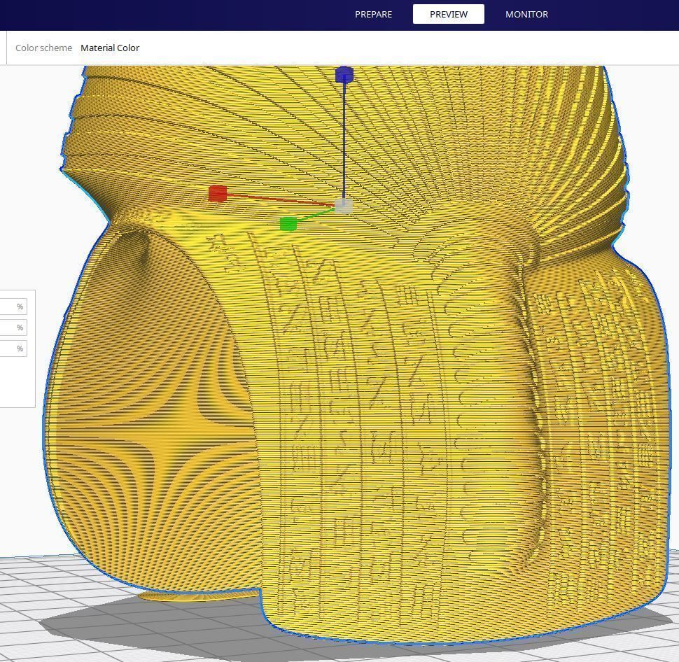 Tutankhamun Mask  3D print model_5