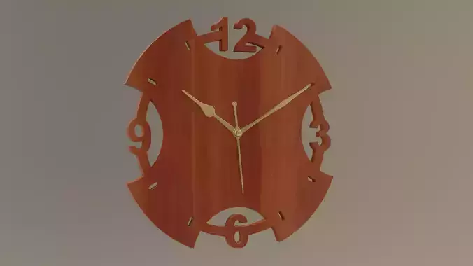 Wooden Clock