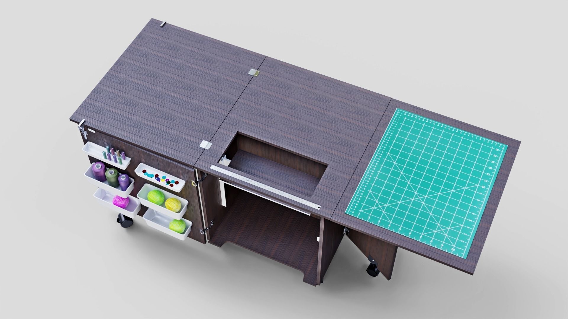 sewing table 3D model_1