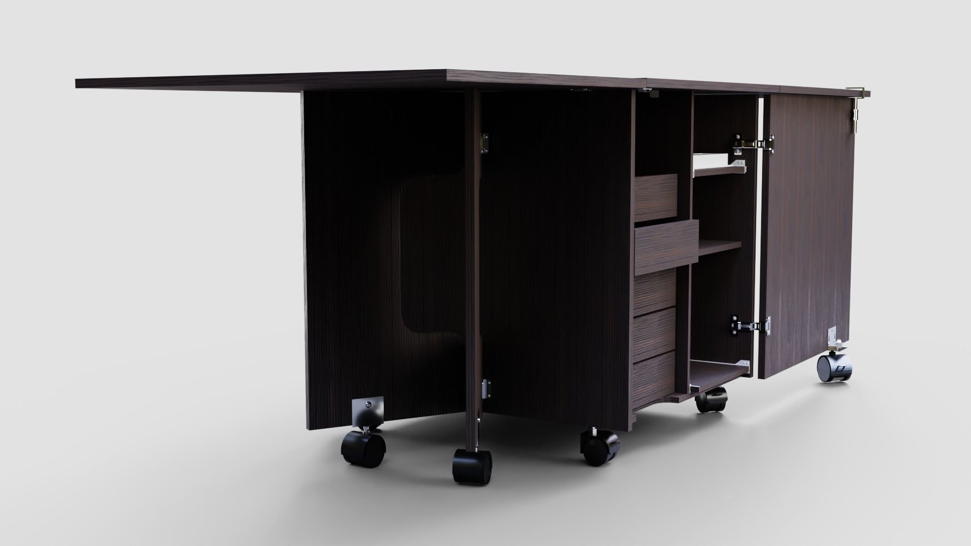 sewing table 3D model_4