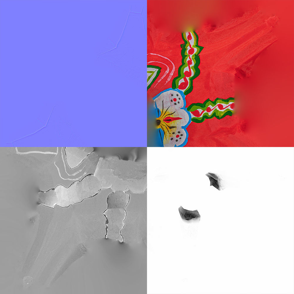 Wooden Horse 3D model_13