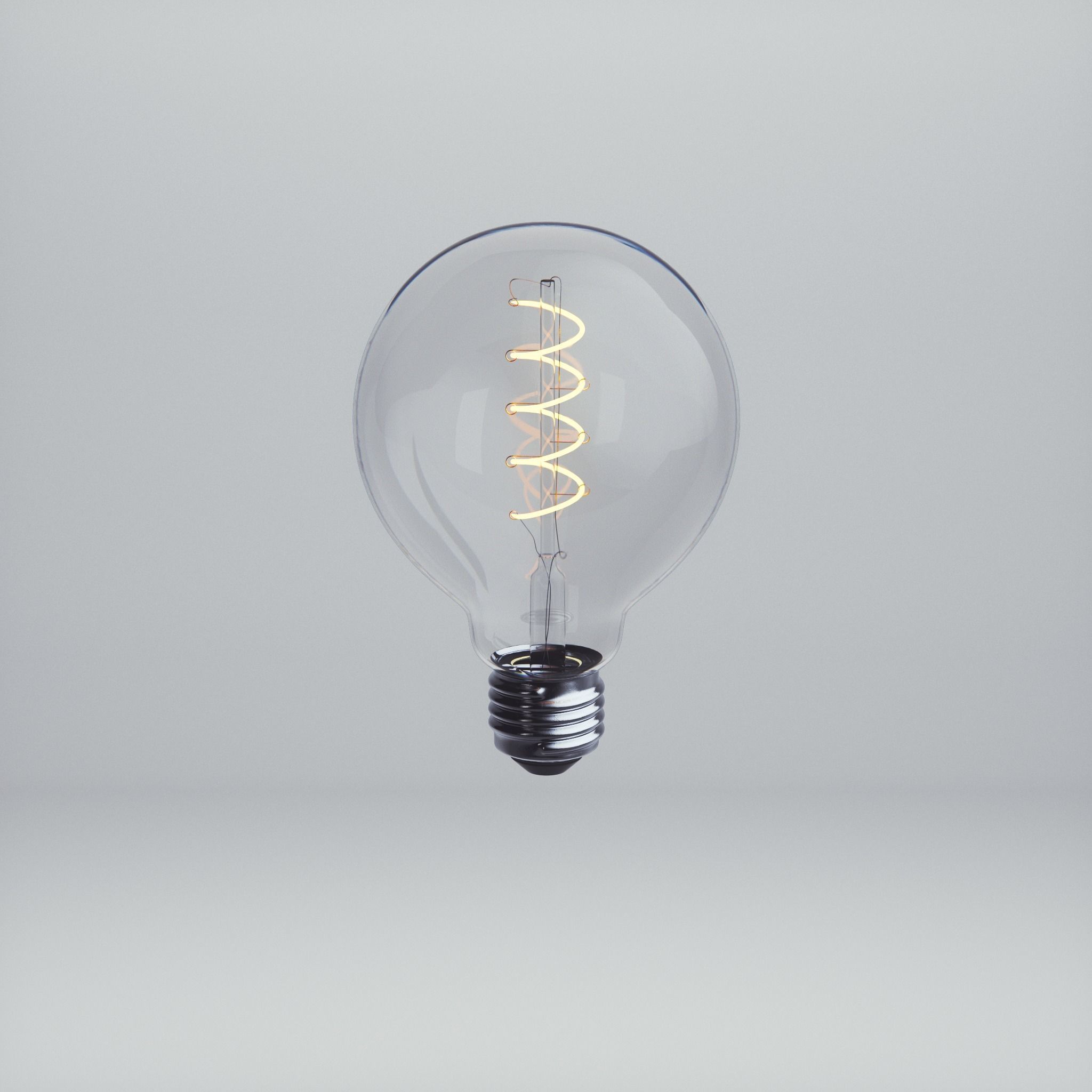 Light Bulb 02 3D model_3