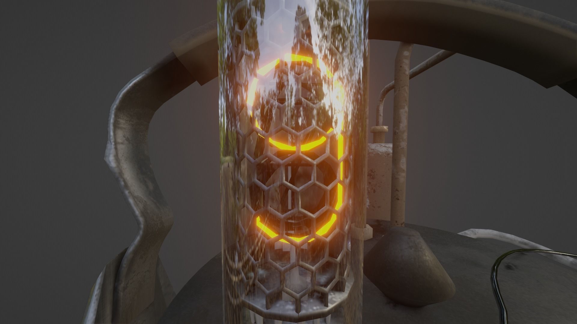 sci-fi kettle 3D model_9