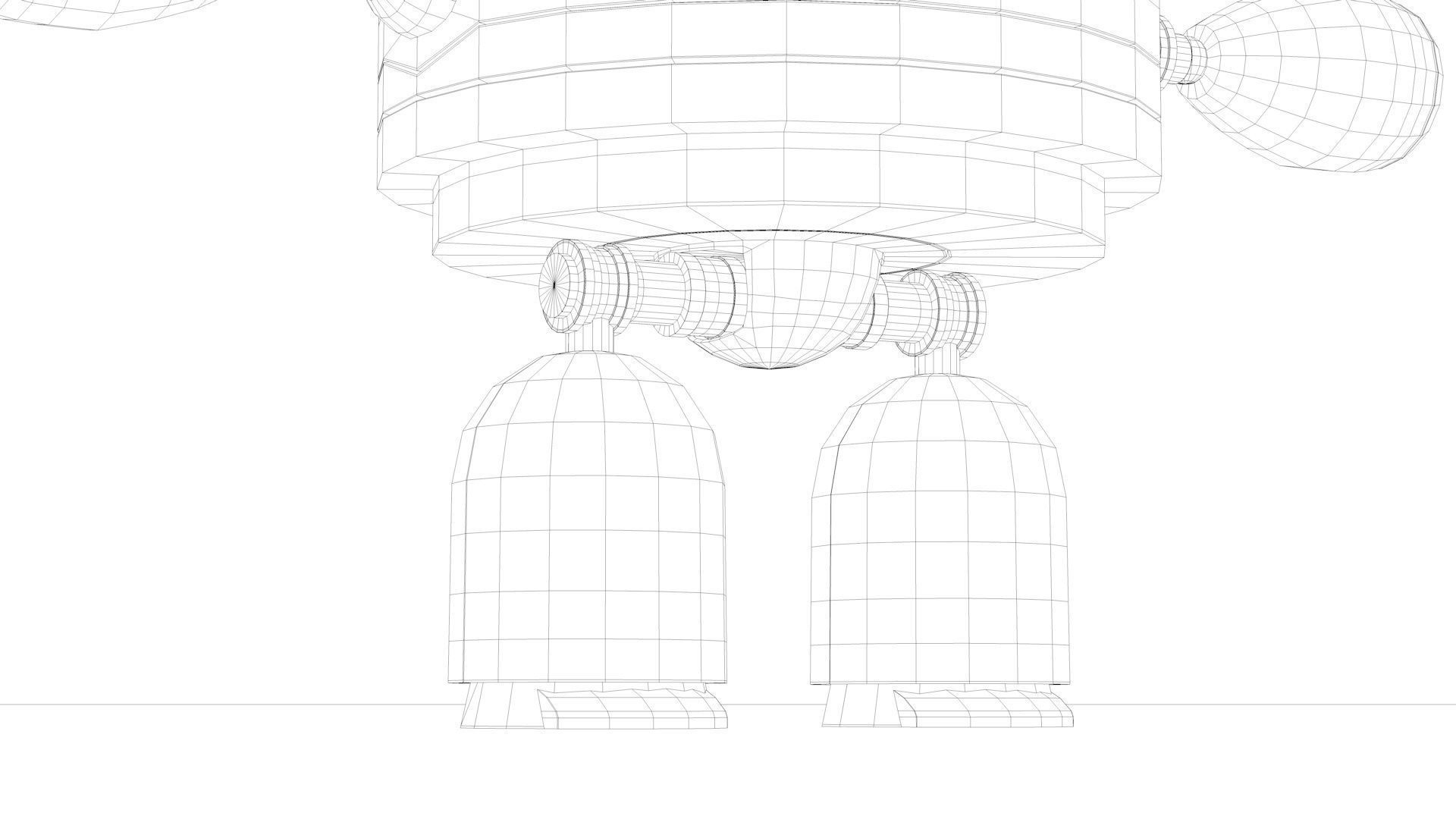 Robot Low-poly 3D model_21