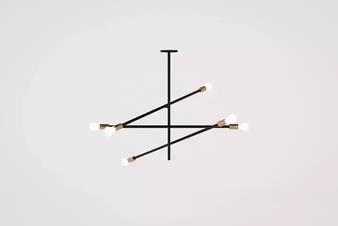 Free Ceiling Lamp Free low-poly 3D model