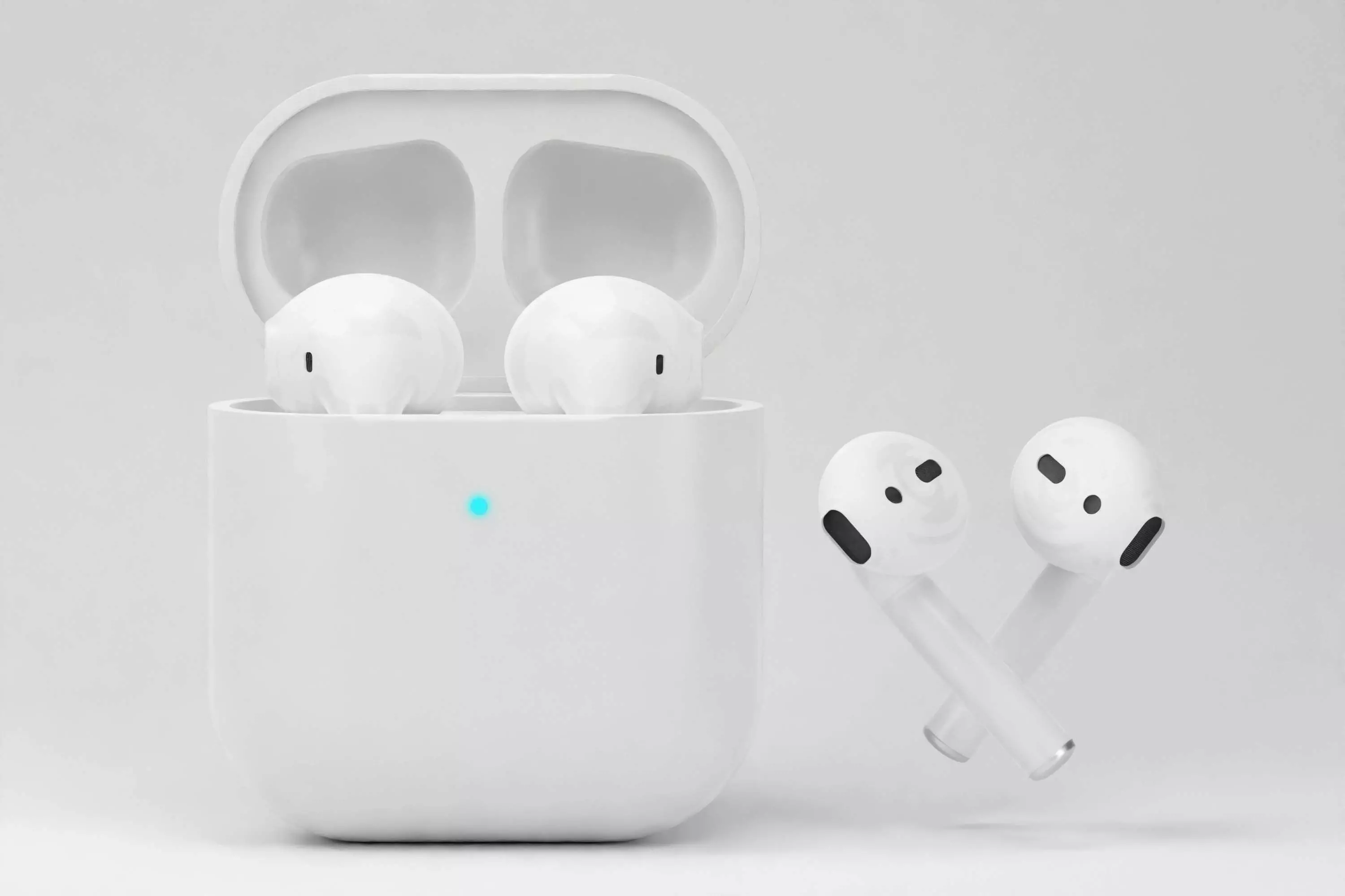 Apple Airpods pro Low-poly 3D model