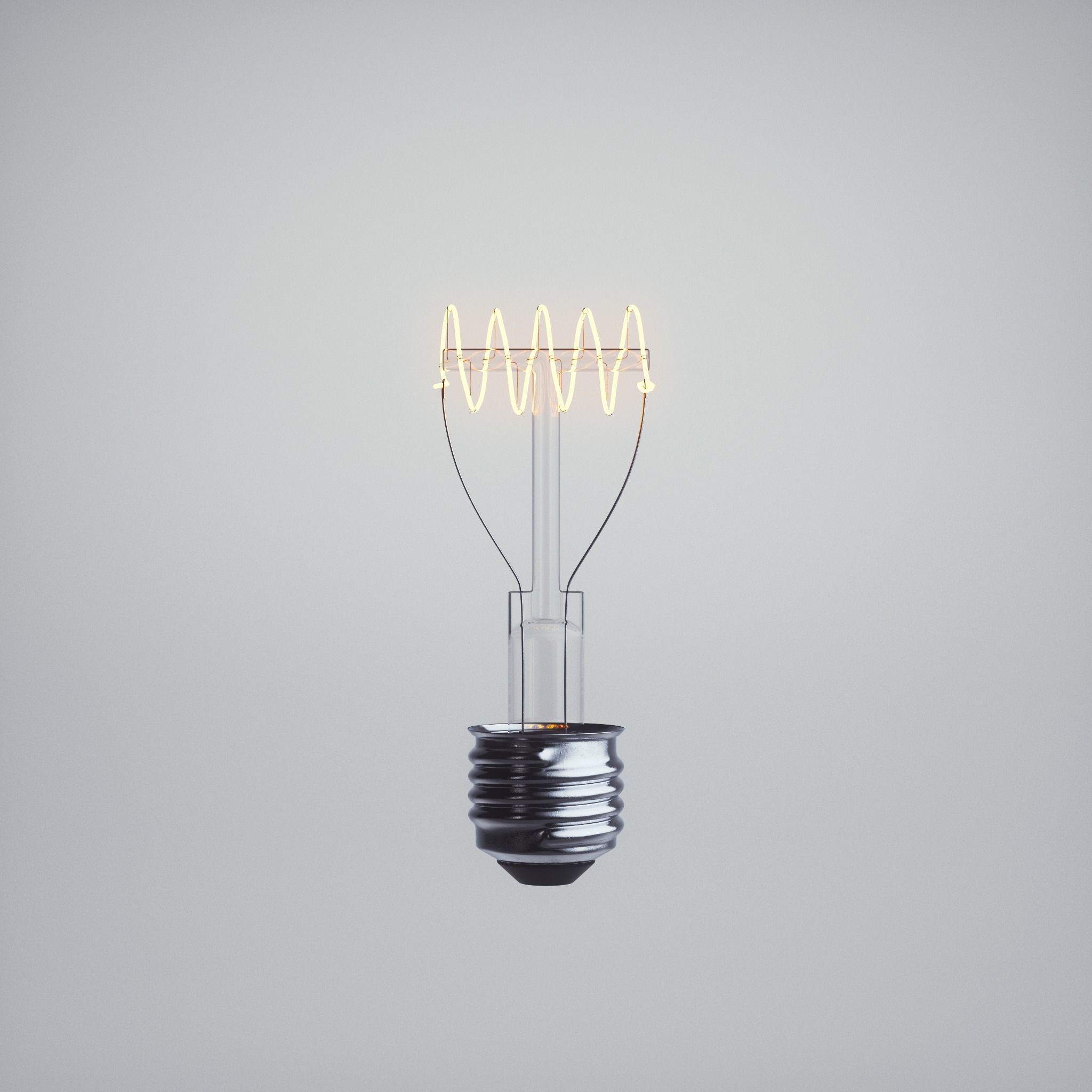 Light Bulb 05 3D model_1