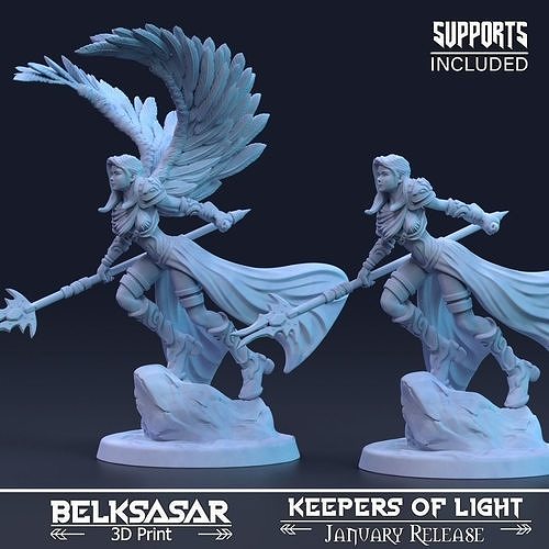 Celestial Custodian 3D print model