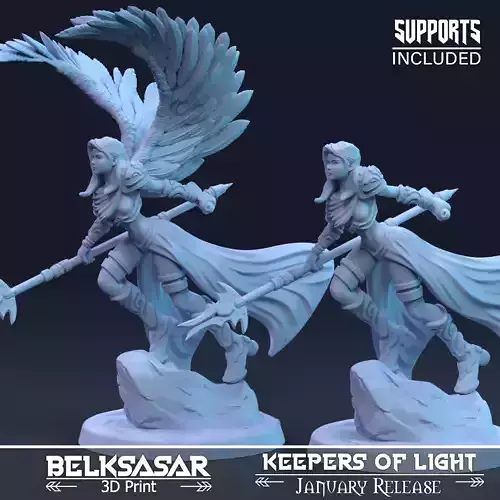 Celestial Custodian Nude