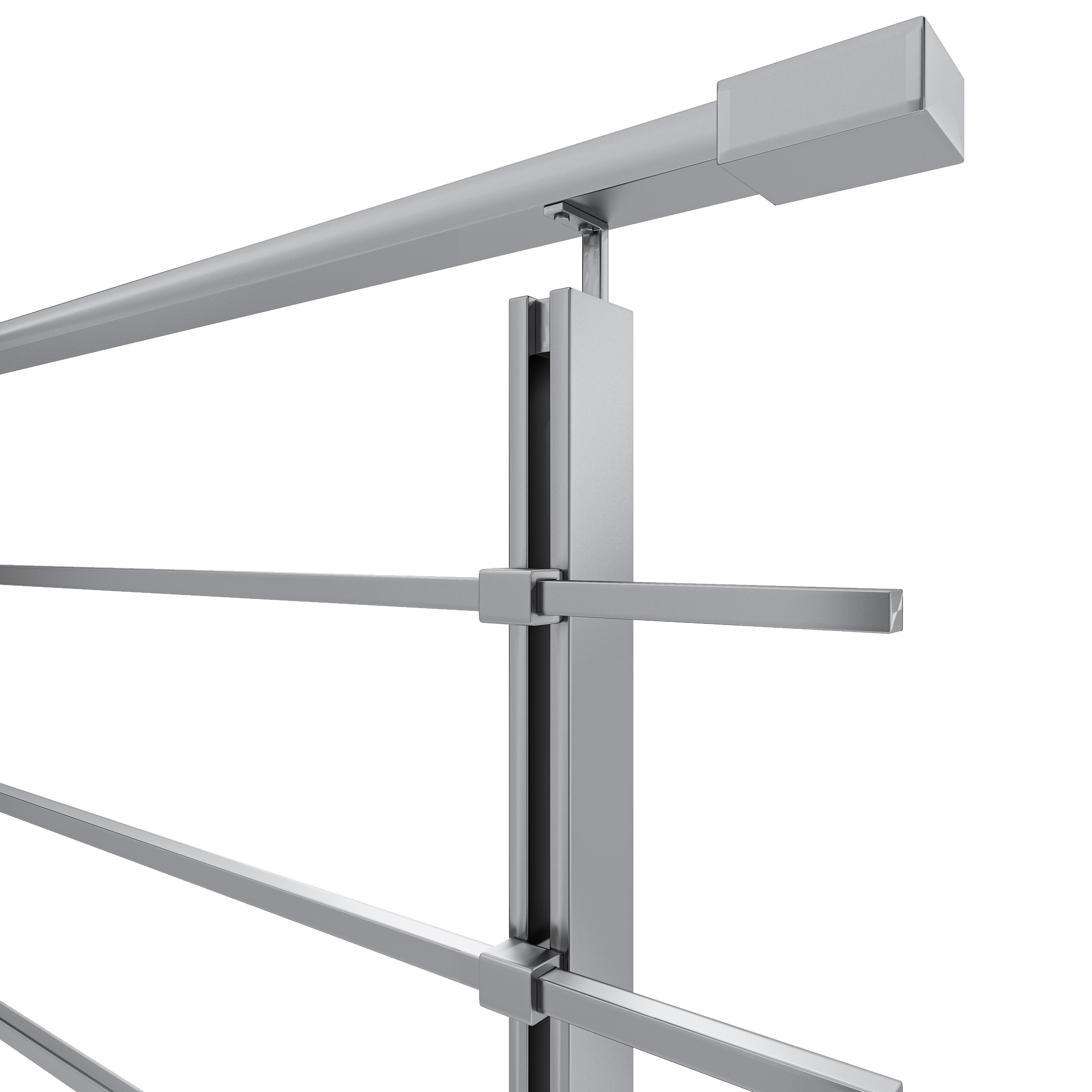 Railing-12 stainless steel railings for balconies 3D model_1