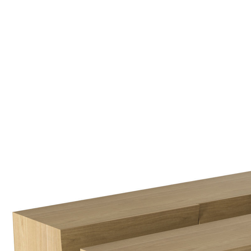 Reflect Sideboard and Drawer 3D model_1