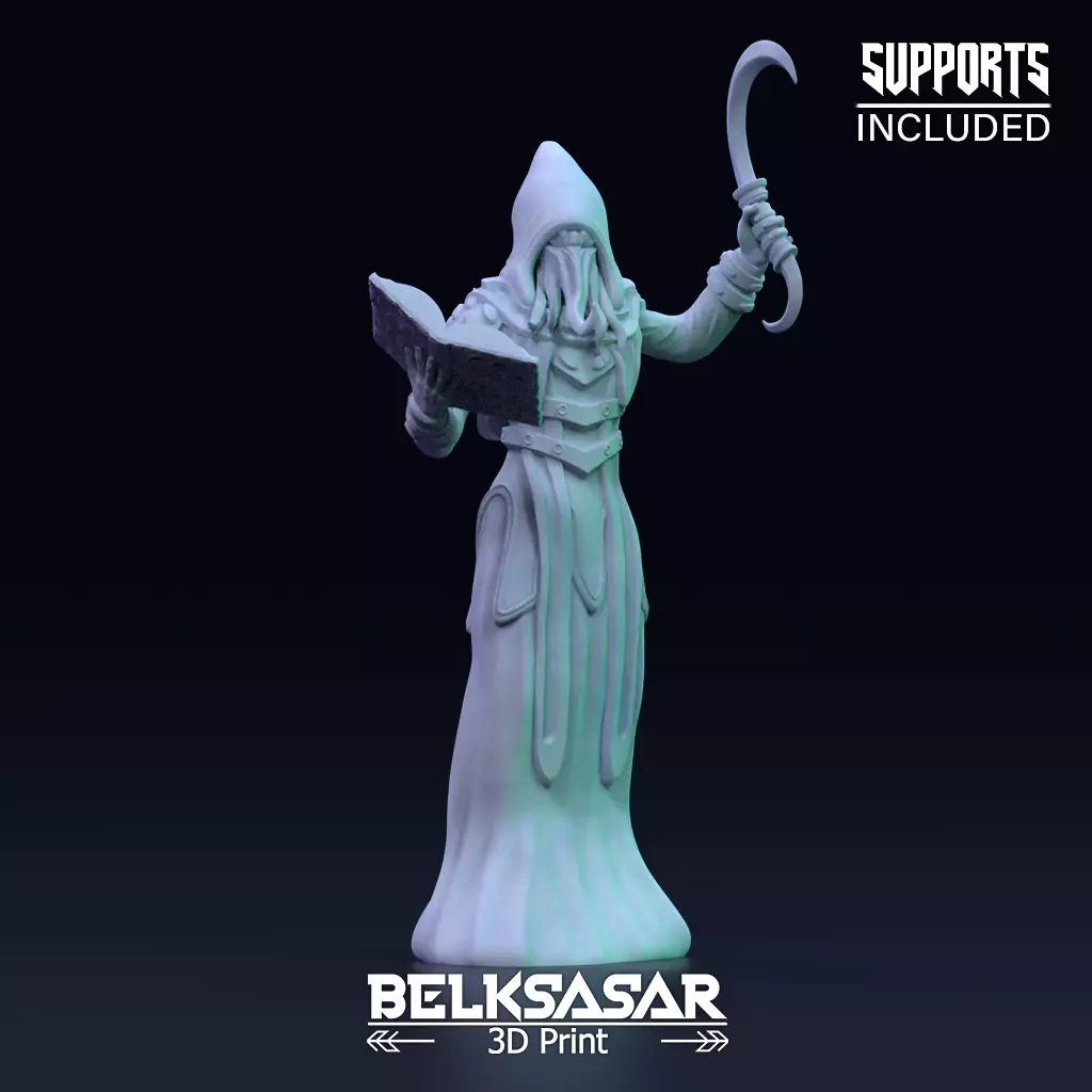 Cultist of Cthulhu 3D print model