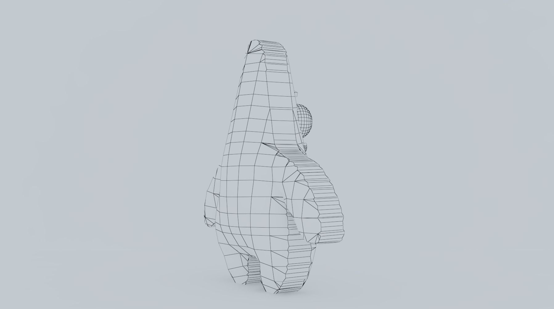 Patrick the star 3D model 3D model_13