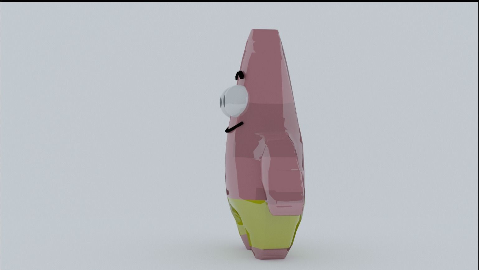 Patrick the star 3D model 3D model_2