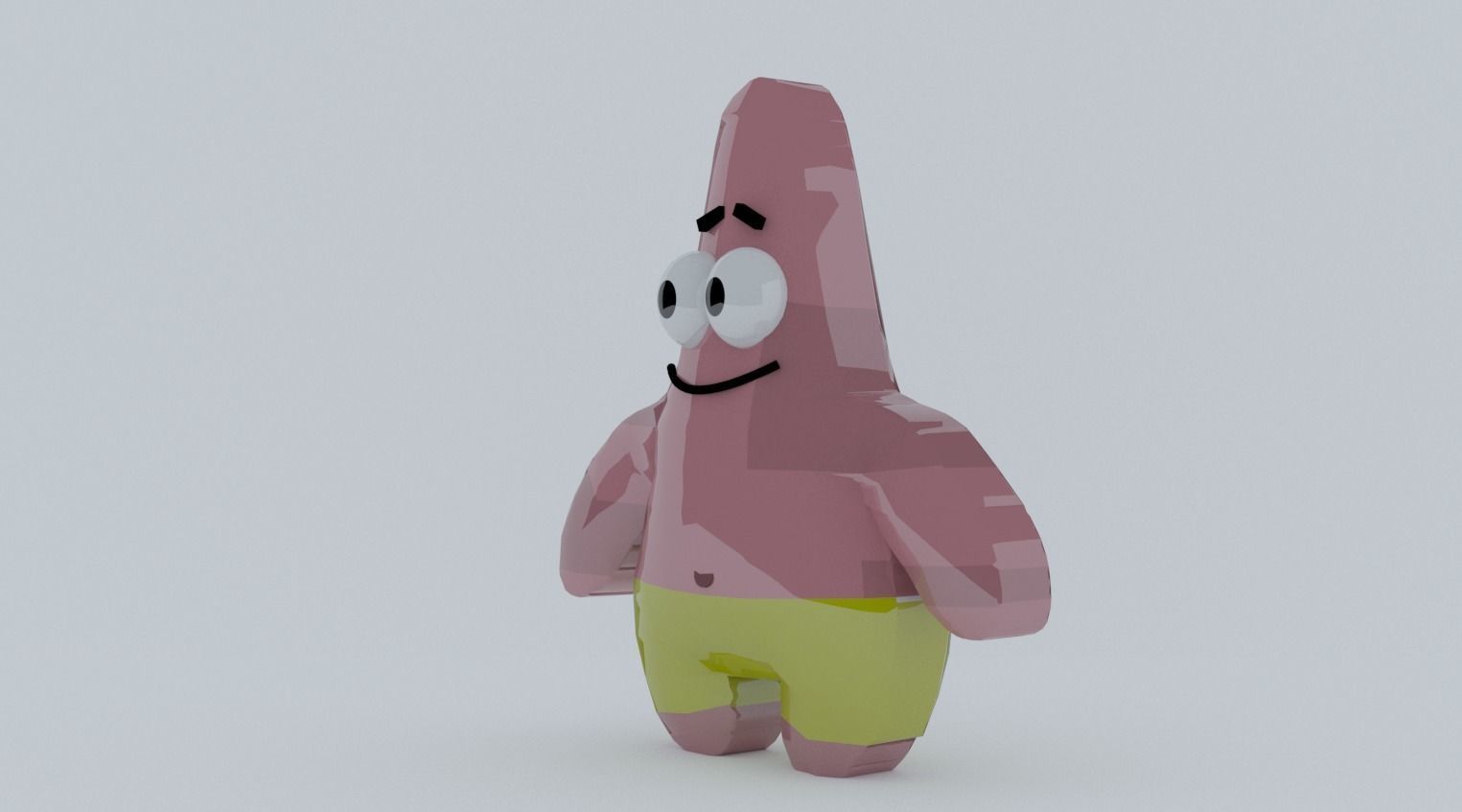 Patrick the star 3D model 3D model_1