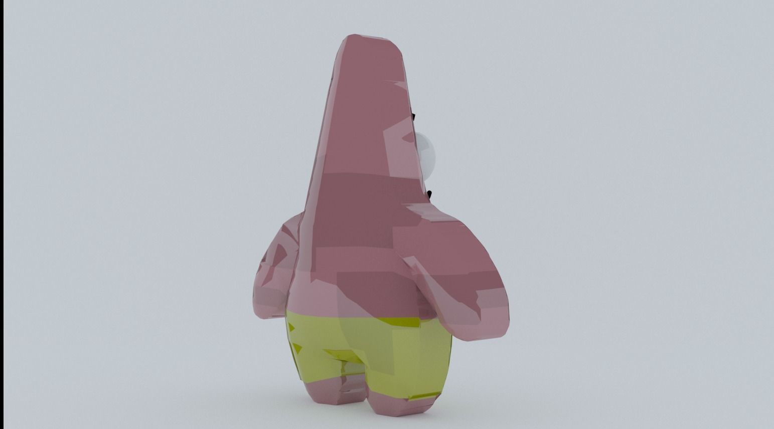 Patrick the star 3D model 3D model_6