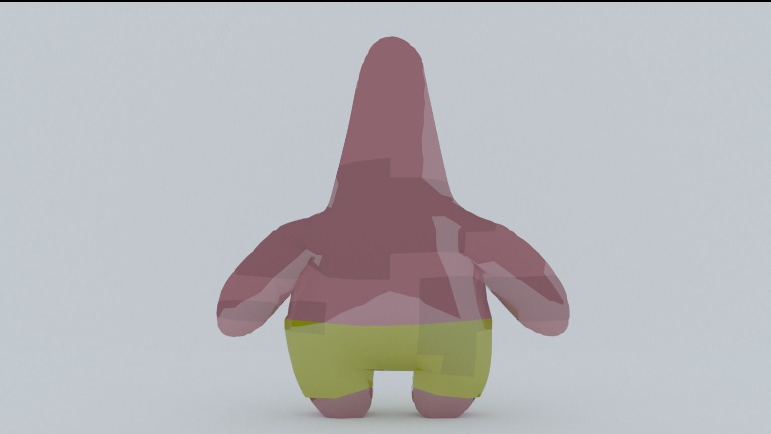 Patrick the star 3D model 3D model_5