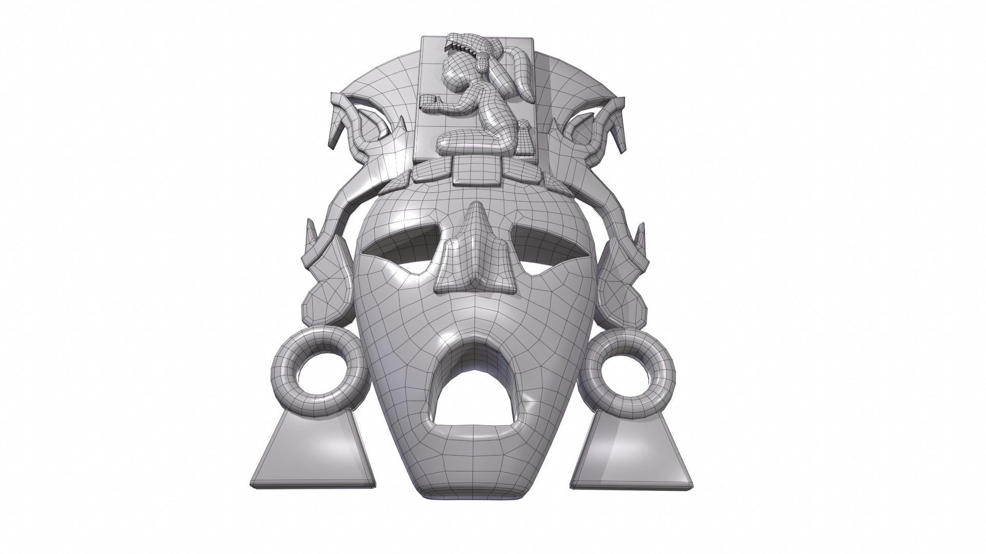 Wind Mask 3D model_10