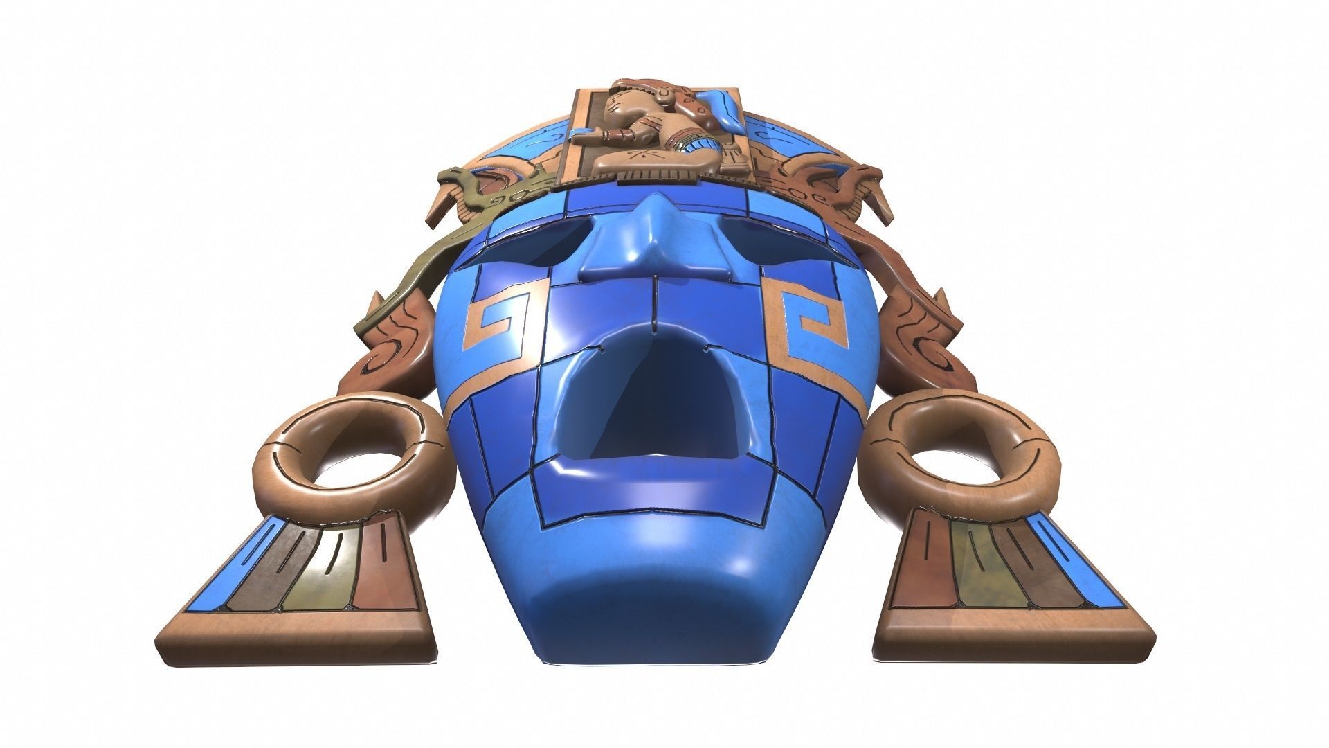 Wind Mask 3D model_4