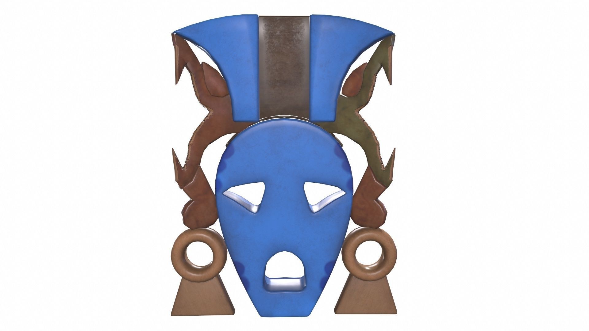 Wind Mask 3D model_7
