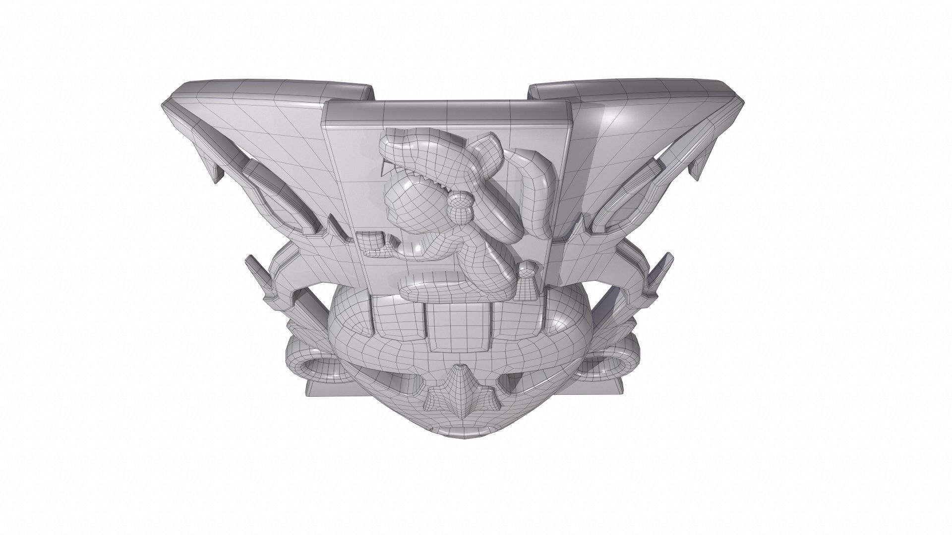 Wind Mask 3D model_9