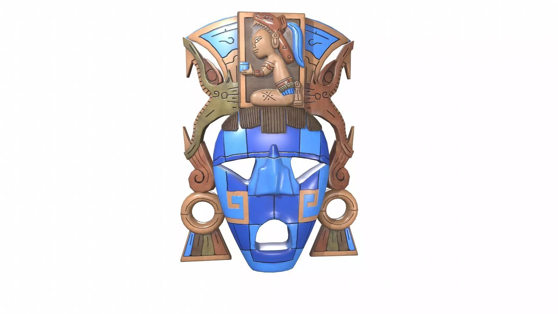 Wind Mask 3D model_0