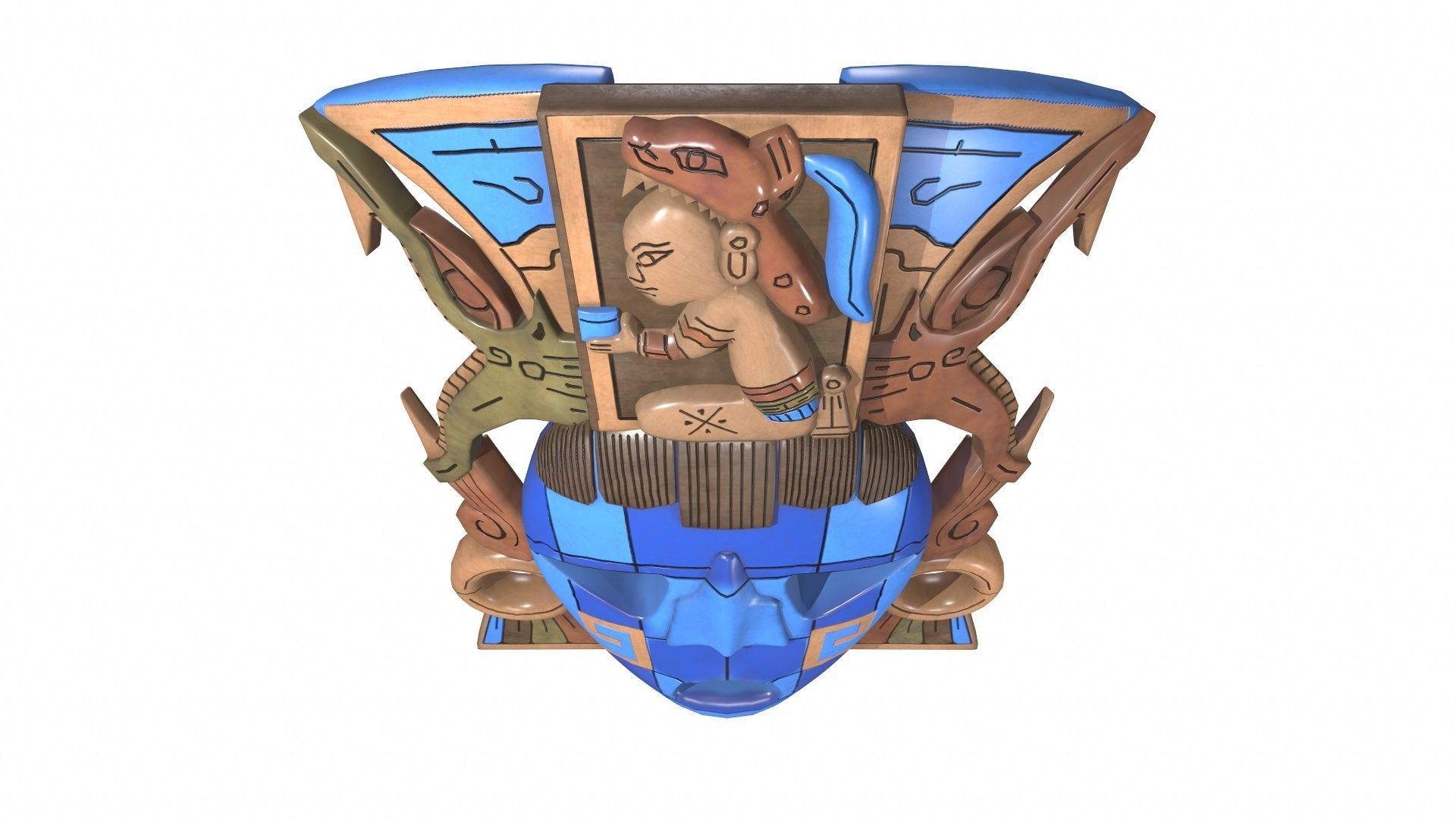 Wind Mask 3D model_3