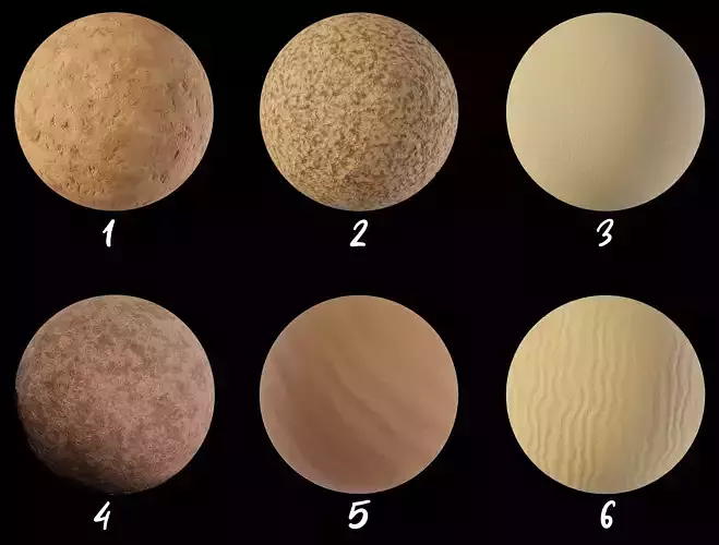 Desert Themed PBR Texture Pack 4K