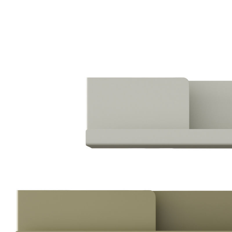 Folded Shelves 3D model_1