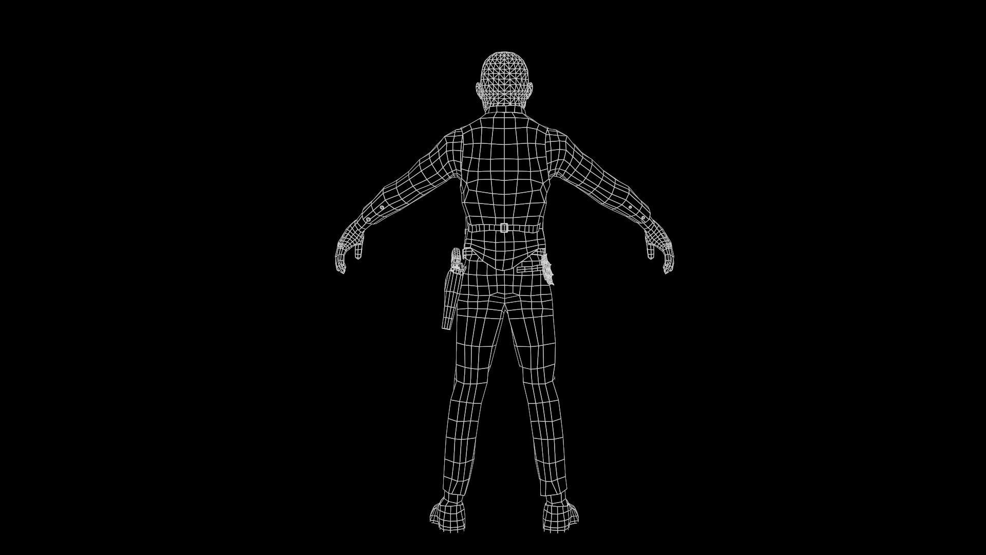 MurderButch Low-poly 3D model_19