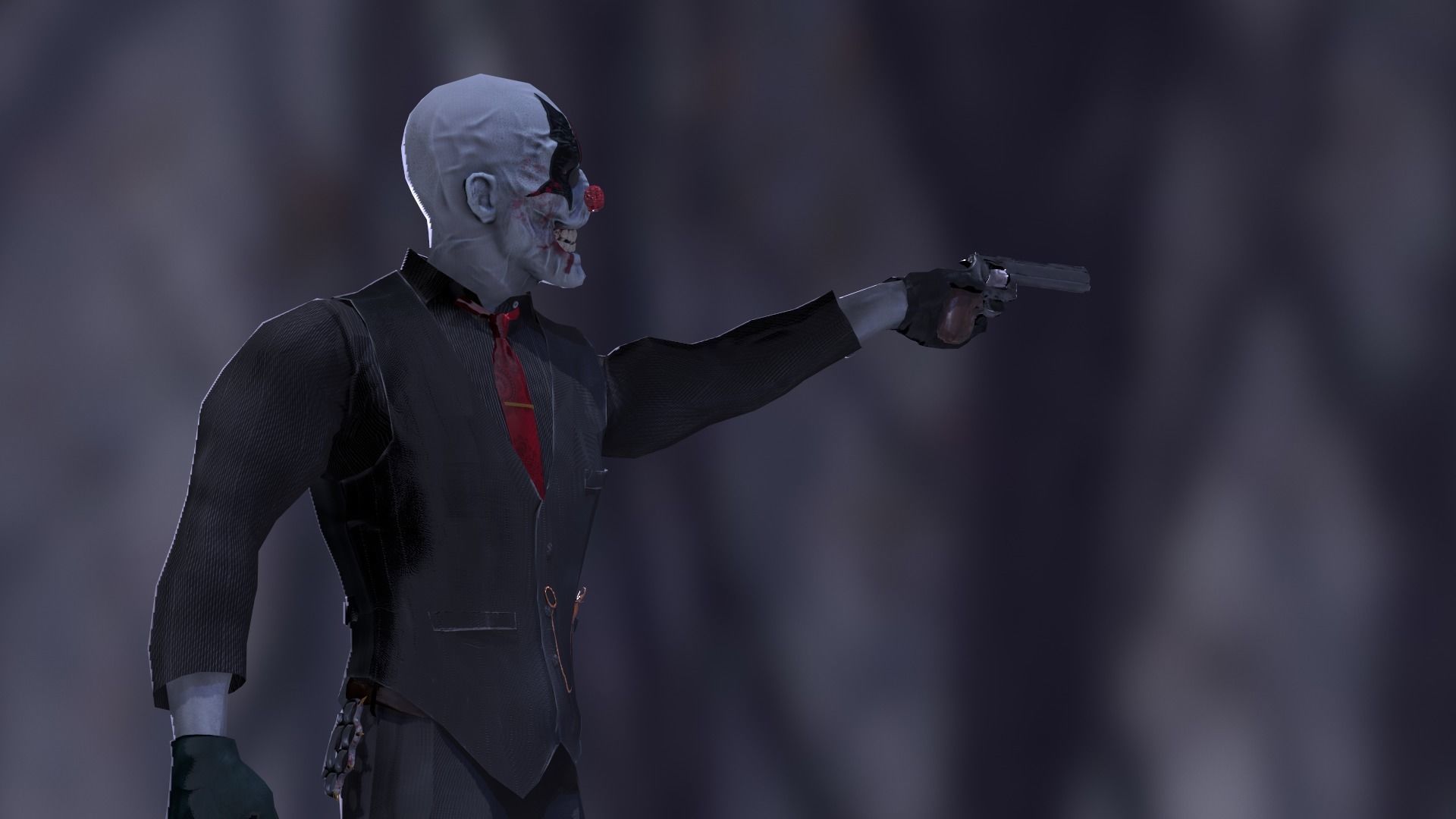 MurderButch Low-poly 3D model_7