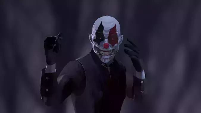 MurderButch Low-poly 3D model