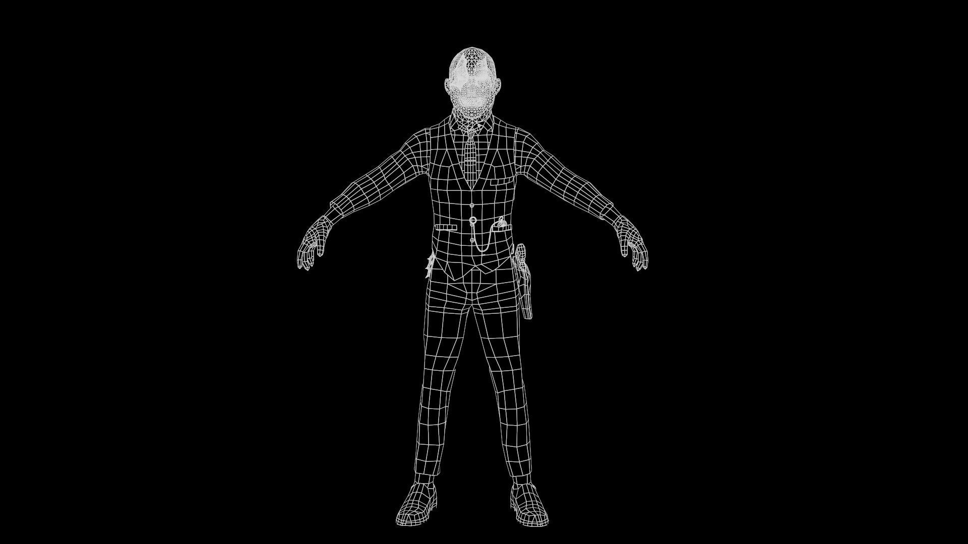 MurderButch Low-poly 3D model_17