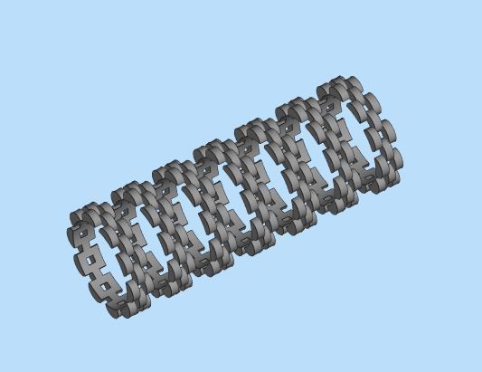 Fashion Band Ring 3d Print model 3D print model_6