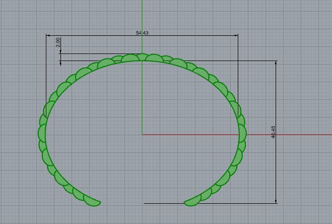 Fashion Bracelet Cuff Band 3d Print Model 3D print model_10