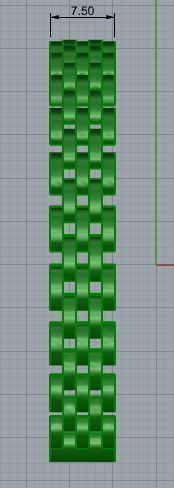 Fashion Bracelet Cuff Band 3d Print Model 3D print model_12